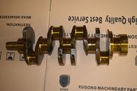 123900-21000 PC110 Excavator Engine Parts  / Komatsu Diesel Engine Crankshaft